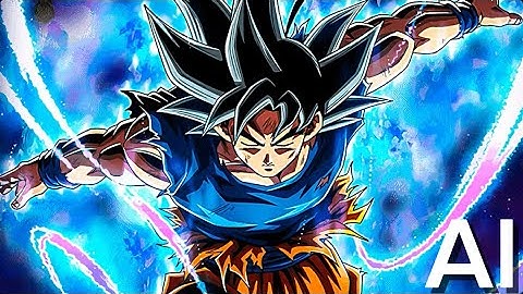 LR TEQ Ultra Instinct Goku Intro but the OST is extended by AI - Dokkan Battle