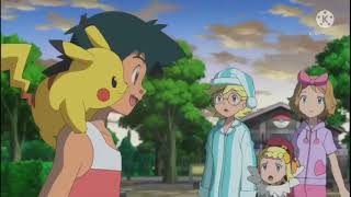 Pokemon XY episode 35 ASH meet Alan first time in kalos journey And greninja mega evoel