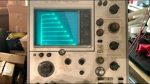 #1283 Tektronix 576 Curve Tracer (part 9 of 9)