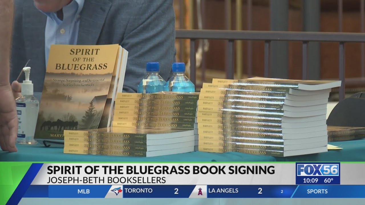 FOX 56's Marvin Bartlett captures the essence of bluegrass spirit in new book