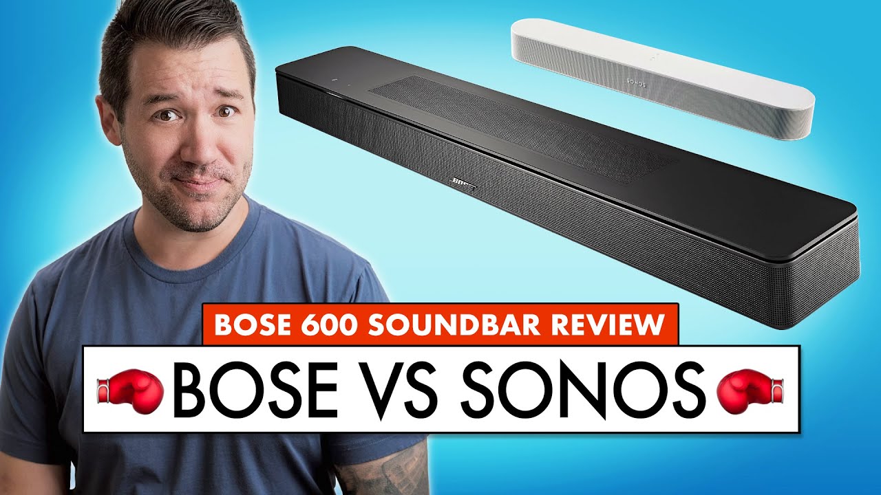 BOSE VS SONOS Soundbar! BOSE 600 - Best Small Sound Bar! -