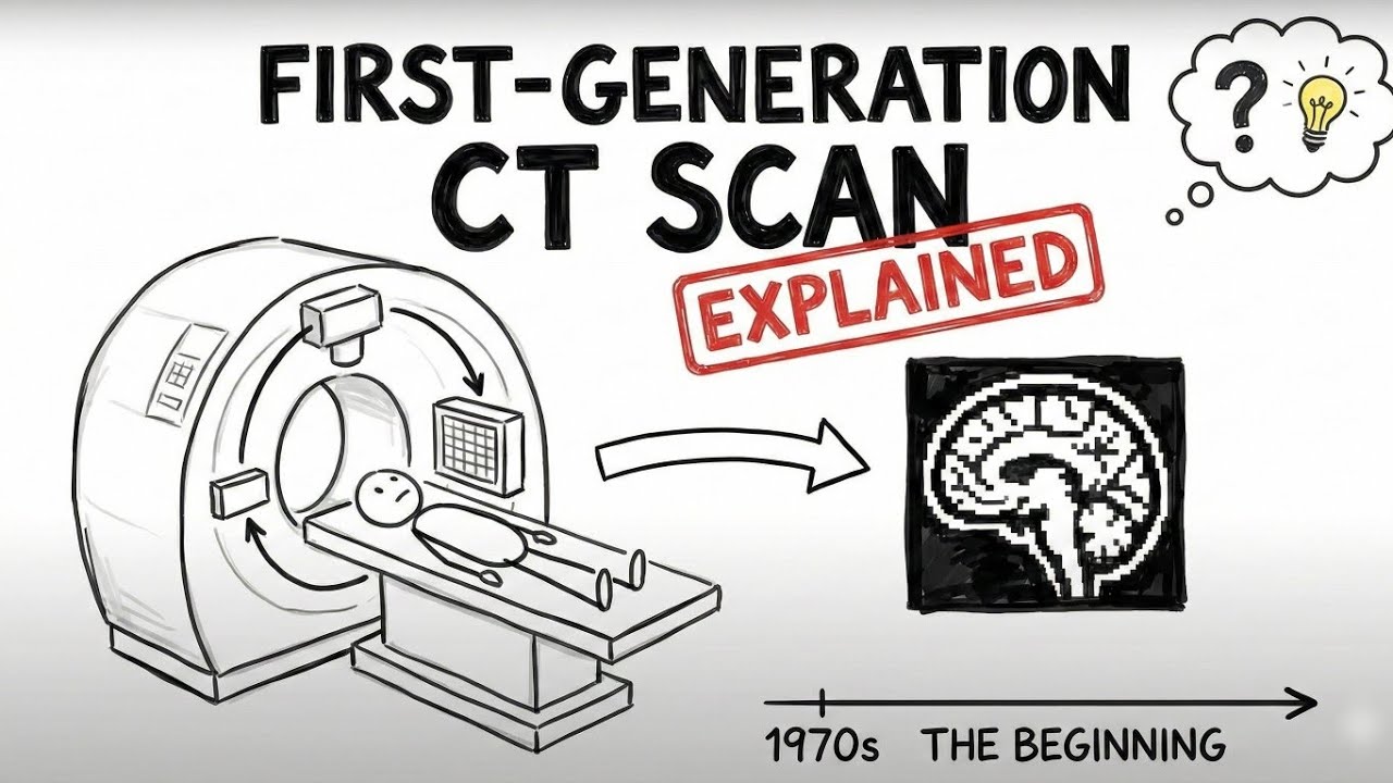First-Generation CT Scan Explained | The Beginning of CT Technology ...