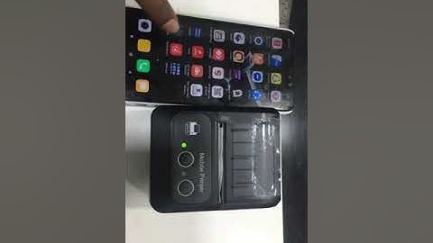 58 mm Rechargeable Thermal Printer Bluetooth with USB Interface