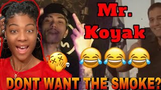 American Reaction to Carlolitto - Mr. Koyak (Disstrack)