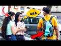 Bra prank in public  epic reaction  deepak singh somvamshi