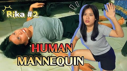 Human Mannequin Rika Time Stop Freeze 2 - a Short Movie by KT Team