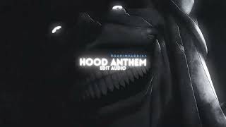 Hood Anthem - SHUBH [ Edit Audio ]