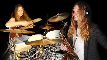 Alf Theme Song - Cover by Noah-Benedikt & Sina Drums - 1000 Subscriber Special