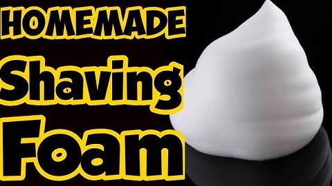 Diy Shaving foam/Homemade Shaving foam cream/How to make shaving foam at home/Shaving foam making