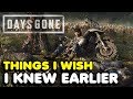 Things I Wish I Knew Earlier In Days Gone (Tips & Tricks)