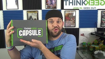 Think Geek Capsule: Brand New Unboxing w/Contest Winner