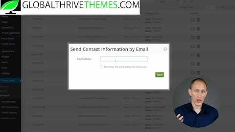 Wordpress: Easily Manage & Export Leads Generated on Your Site - globalthrivethemes