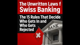 Why the Ultra-Rich Are Quietly Rejected by Swiss Banks