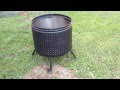 Washing Machine Fire Pit