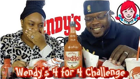 4 For $4 WENDYS CHALLENGE | 4K Subscriber Celebration Challenge @KeepingUpWithTheGriffins