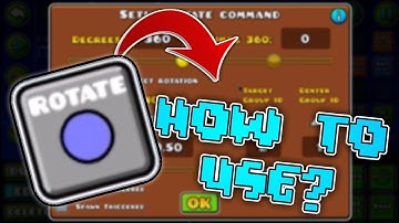 Geometry Dash #48 | How To Use 2.1 Rotation Trigger