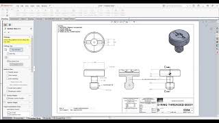 Section View - In SolidWorks Drawing @Fredumaction
