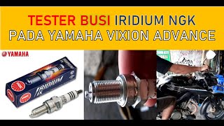 Ganti Busi Vixion dan Pasang Busi Iridium NGK CR8EIX