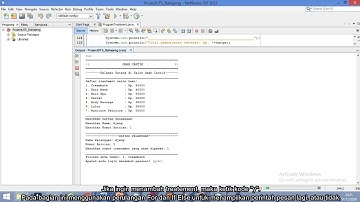 UTS PEMROGRAMAN JAVA - RAHAJENG PUSPITA SARI