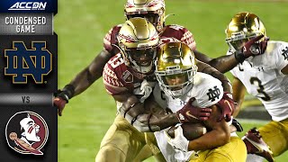 Notre Dame vs. Florida State Condensed Game | 2021 ACC Football