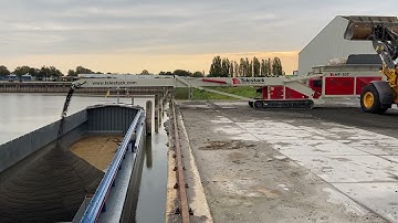 PRIMA Used Equipment: Conveyor / Stock piler Telestack HF-10T, 2019, 12300kg, 547h