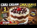 Easy 3 Ingredient Chocolate Dessert in 10 Minutes | Viral Recipe