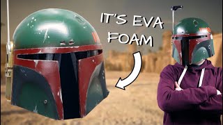 Make Your Own BOBA FETT Helmet Out Of EVA Foam | With Templates