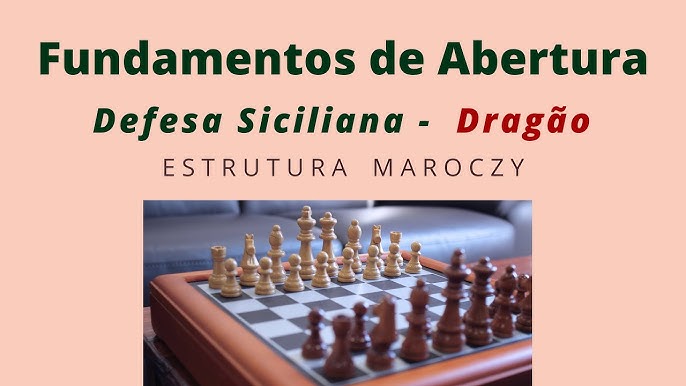 Xadrez Mundo - Ataque Inglês x Defesa Siciliana Dragão