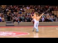 Duo juliette tanguy et afia ben seghir   champion de france junior n1 2014 de twirling bton