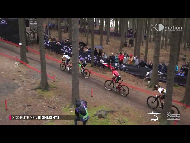 UCI Mountain Bike world championship 2023 - X fly 1D mini and X fly 1D micro cablecams