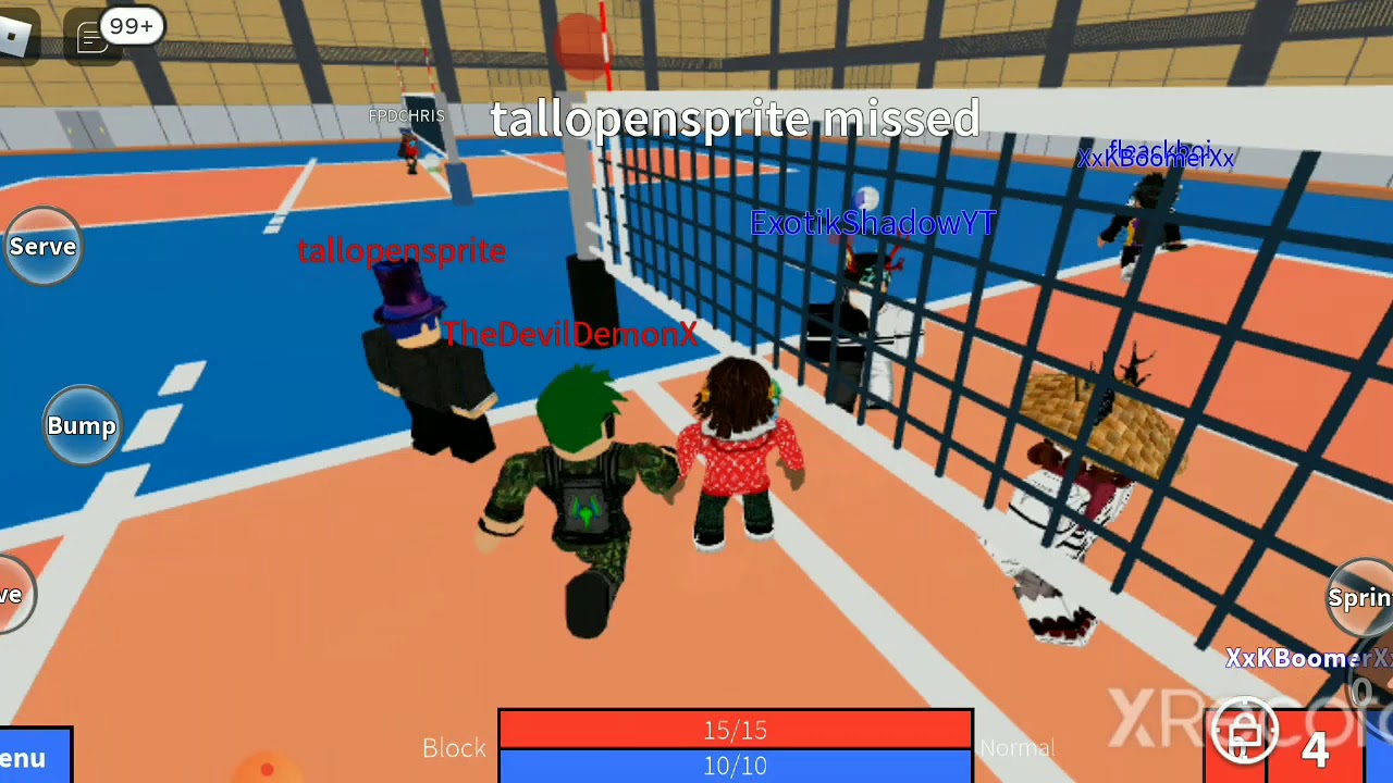New Volleyball game In Roblox Volleyball 4.2. YouTube