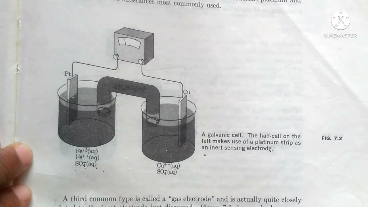 Galvanic cell, Electrodes used in galvanic cell & Salt Bridge