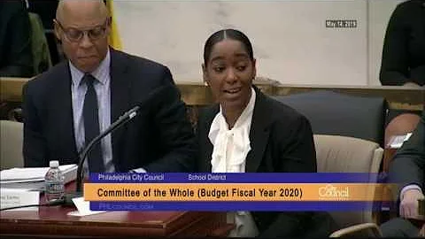 FY2020 Budget Hearing - School District of Philade...