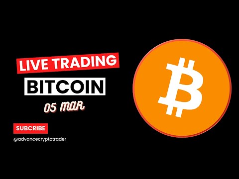 Crypto Trading LIVE: BTC Live Trading Bitcoin Analysis | 05 MAR #crypto #bitcoin #btc