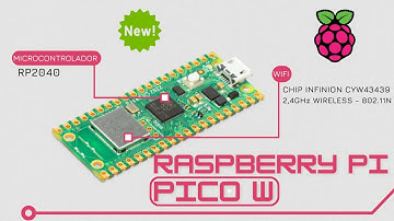 NOVA RASPBERRY PI PICO W COM WiFi E BLUETOOTH!