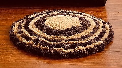 DIY: Doormat /Rug  Out Of Woolen Threads {MadeByFate} #261