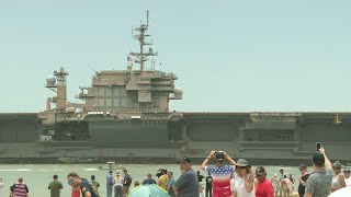 USS Kitty Hawk Arrival to RGV