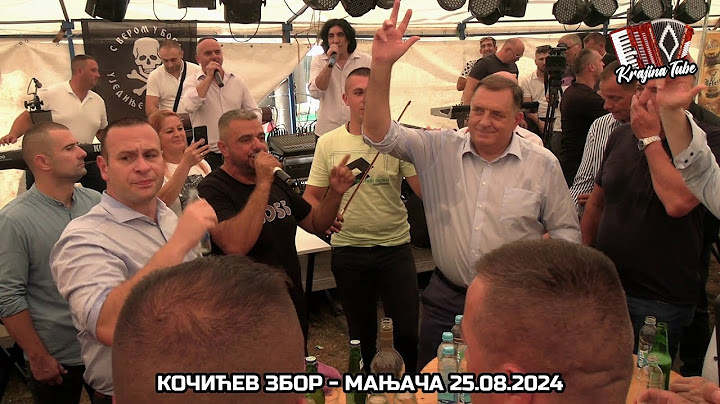 Gavro i Bend 1001 noć - Ko je reko Dodik neće doći Mega Miks Kočićev zbor (Uživo 2024)