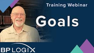 Training Webinar - Goals