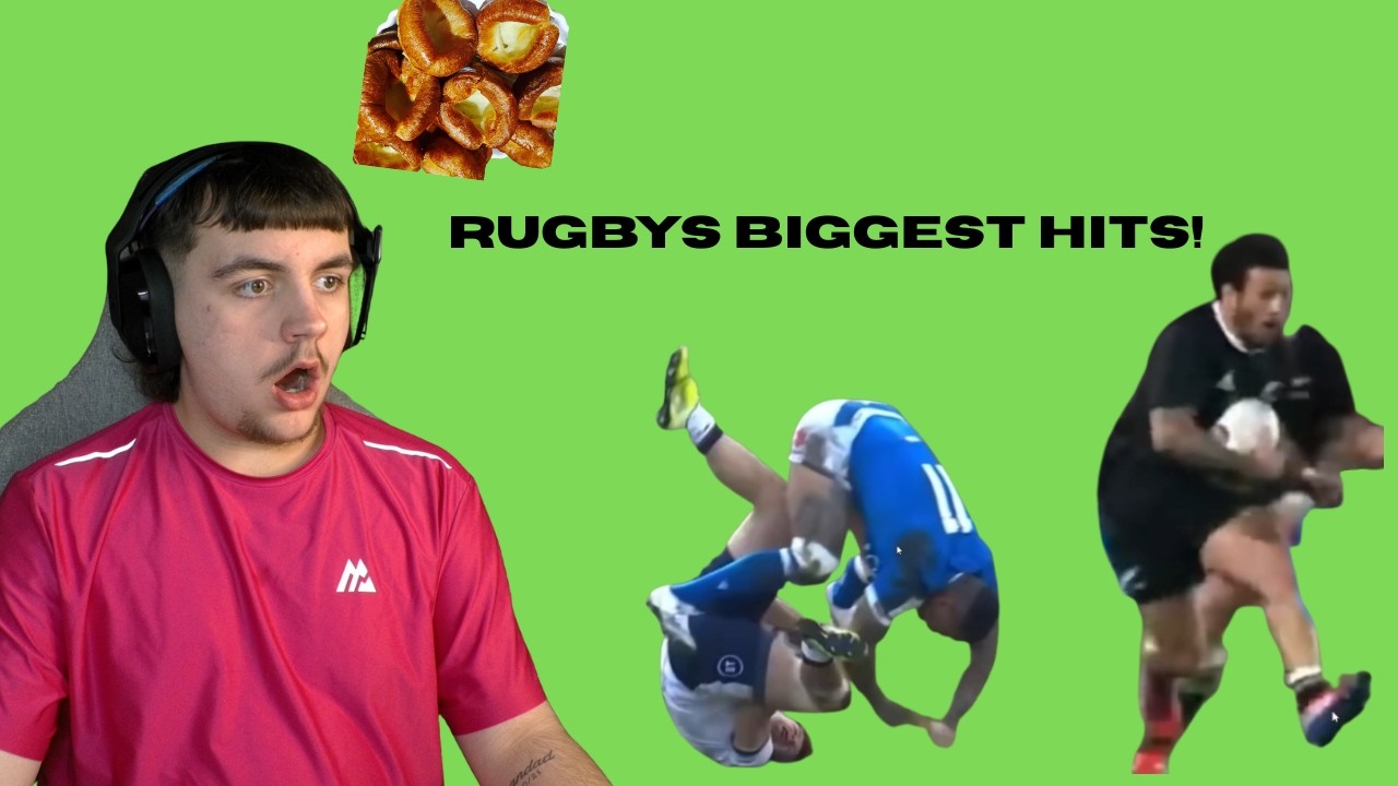 YORKSHIRE PUDDING REACTS TO RUGBYS BIGGEST HITS!