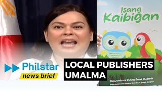 Grupo ng children's book authors inalmahan ang 'Isang Kaibigan' ni VP Sara Duterte