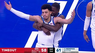 QUINERLY CALLS GAME!!! Final Minutes of SMU at #15 Memphis | January 7, 2024