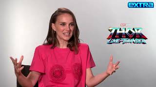 Natalie Portman on Getting in MIGHTY THOR Shape and What Her Kids Think! (Exclusive)