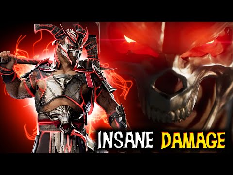 100% DAMAGE in 10 SECONDS makes TRASHTALKER RAGEQUIT in Mortal Kombat 1... (General Shao gameplay)