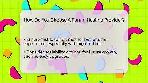 How Do You Choose A Forum Hosting Provider? - Everyday-Networking
