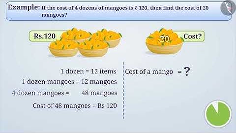 Unitary method | Part 2/3 | English | Class 6