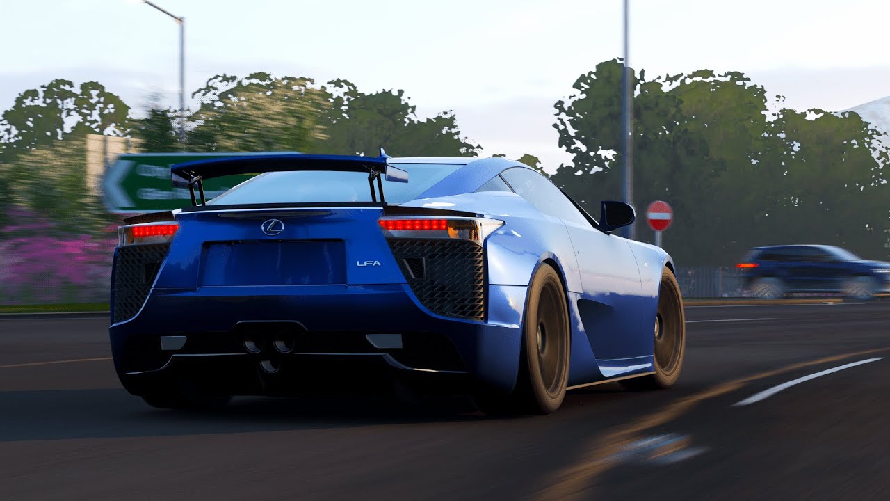 Forza Horizon 4 Lexus LFA Customization And Gameplay