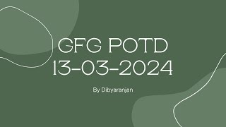 Print matrix in diagonal pattern GFG POTD