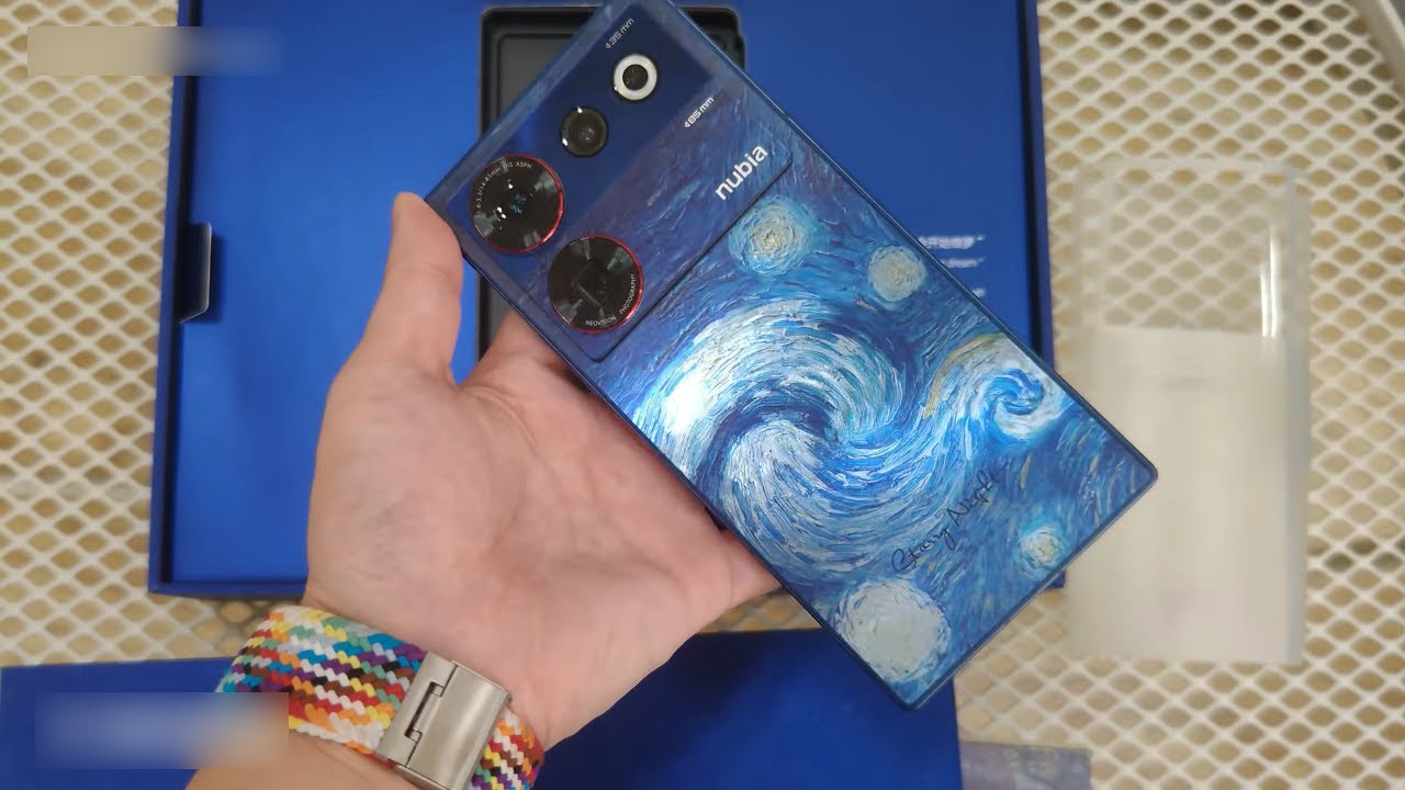 ZTE Nubia Z50 Ultra Starry Night Collector's Edition Unboxing 