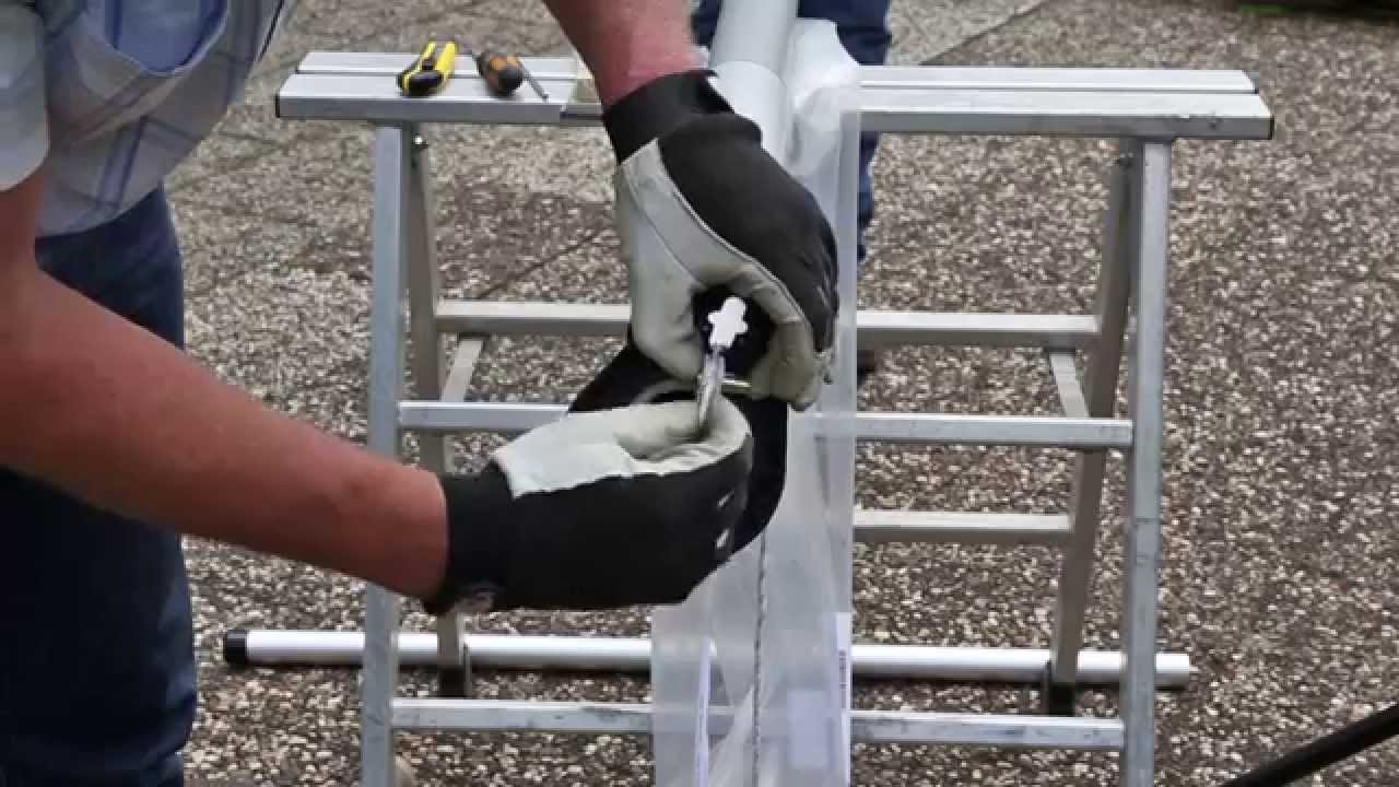 Mannus Pirat A Fahnenmast und M Bodenhülse Montage Mastervideo